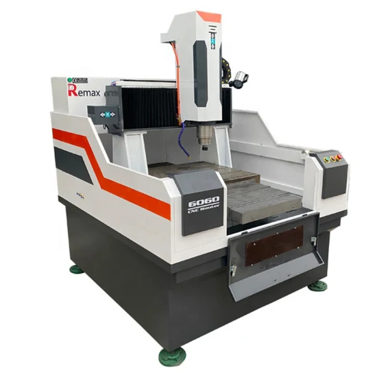 Machine CNC de fabrication de moules, fraiseuse CNC 6060, Mini routeur CNC, Machine de découpe de métal avec corps lourd